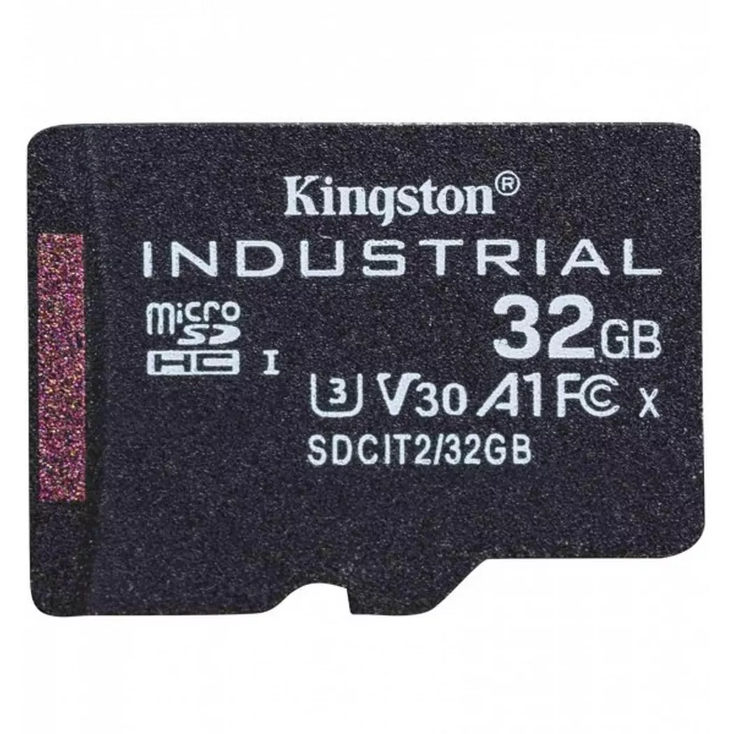 Kingston Technology 32GB microSDHC Industrial C10 A1 pSLC Card Single Pack w/o Adapter
