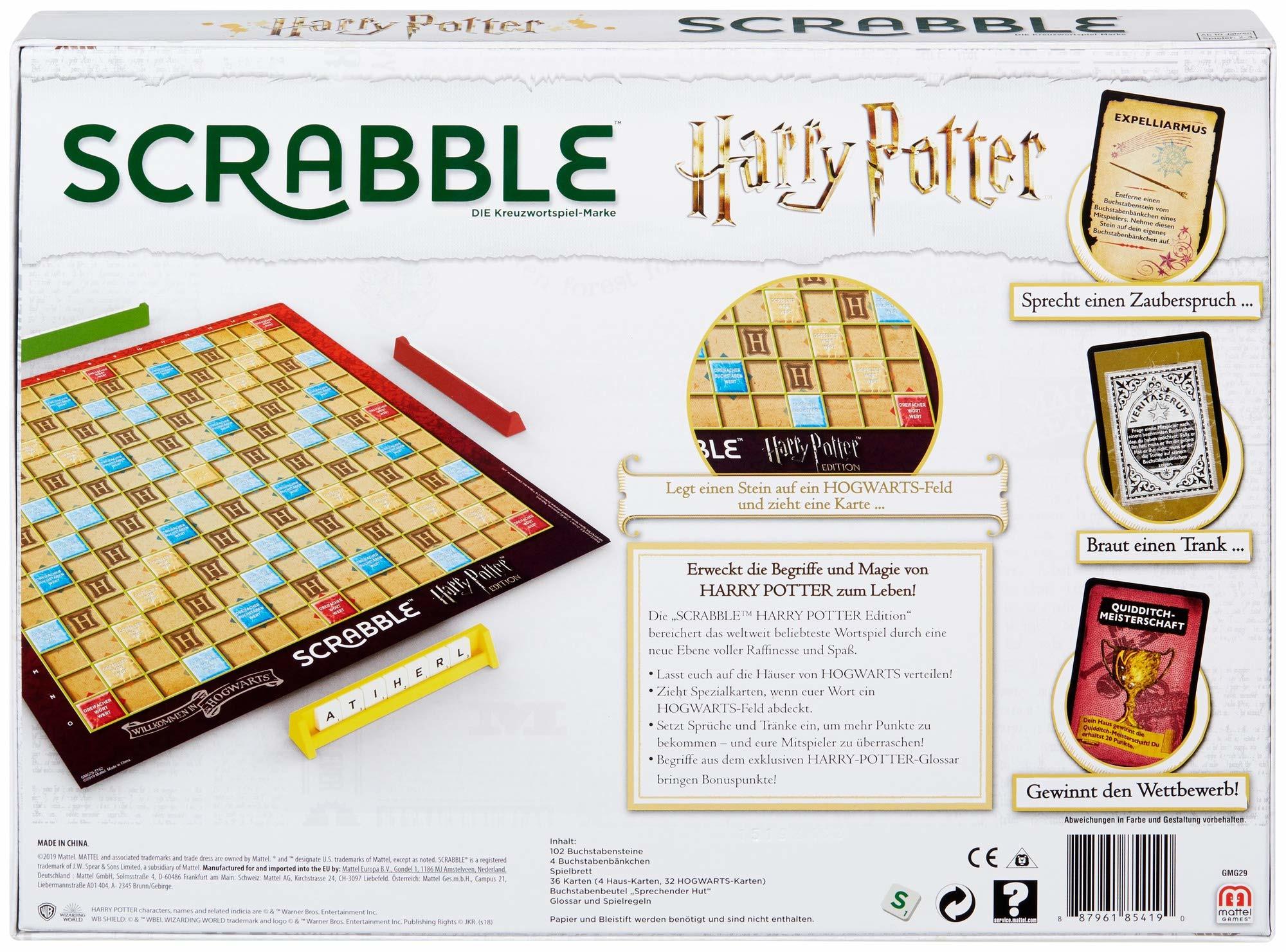 Mattel Games  Scrabble Scrabble Harry Potter 