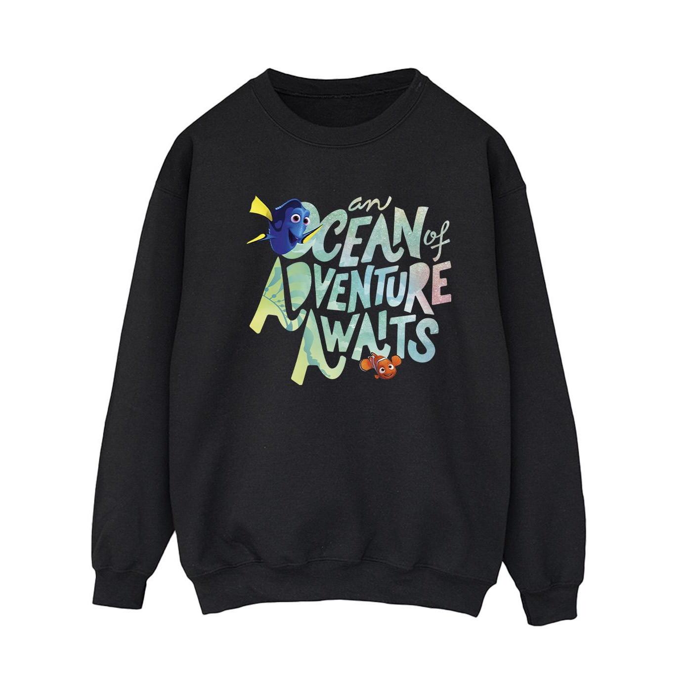 Image of Finding Dory Ocean Adventure Sweatshirt Damen Schwarz XL