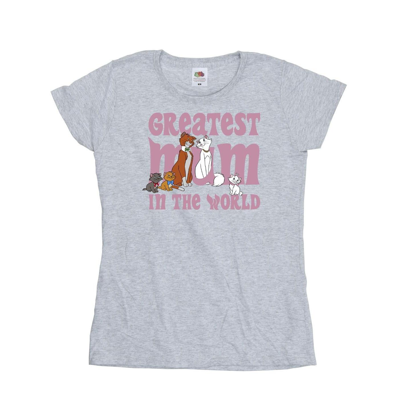 Image of The Aristocats Greatest Mum Tshirt Damen Grau M