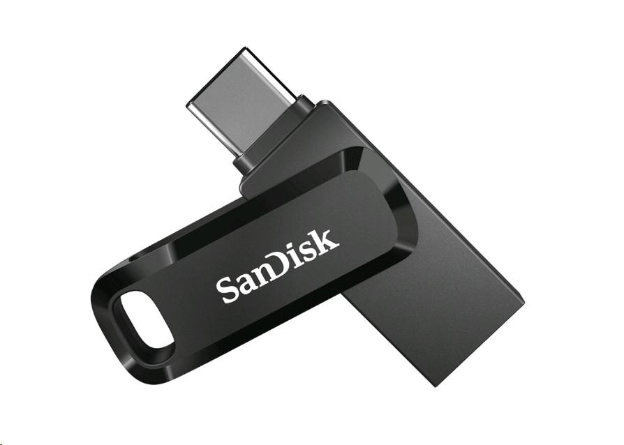 SanDisk  Ultra Dual USB Flash Drive Go - 128GB, USB-C 