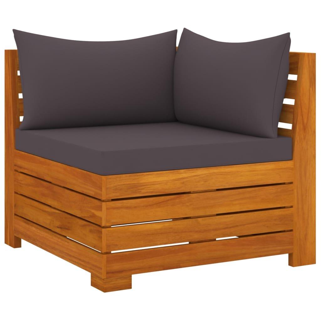 VidaXL Gartensofa akazienholz  