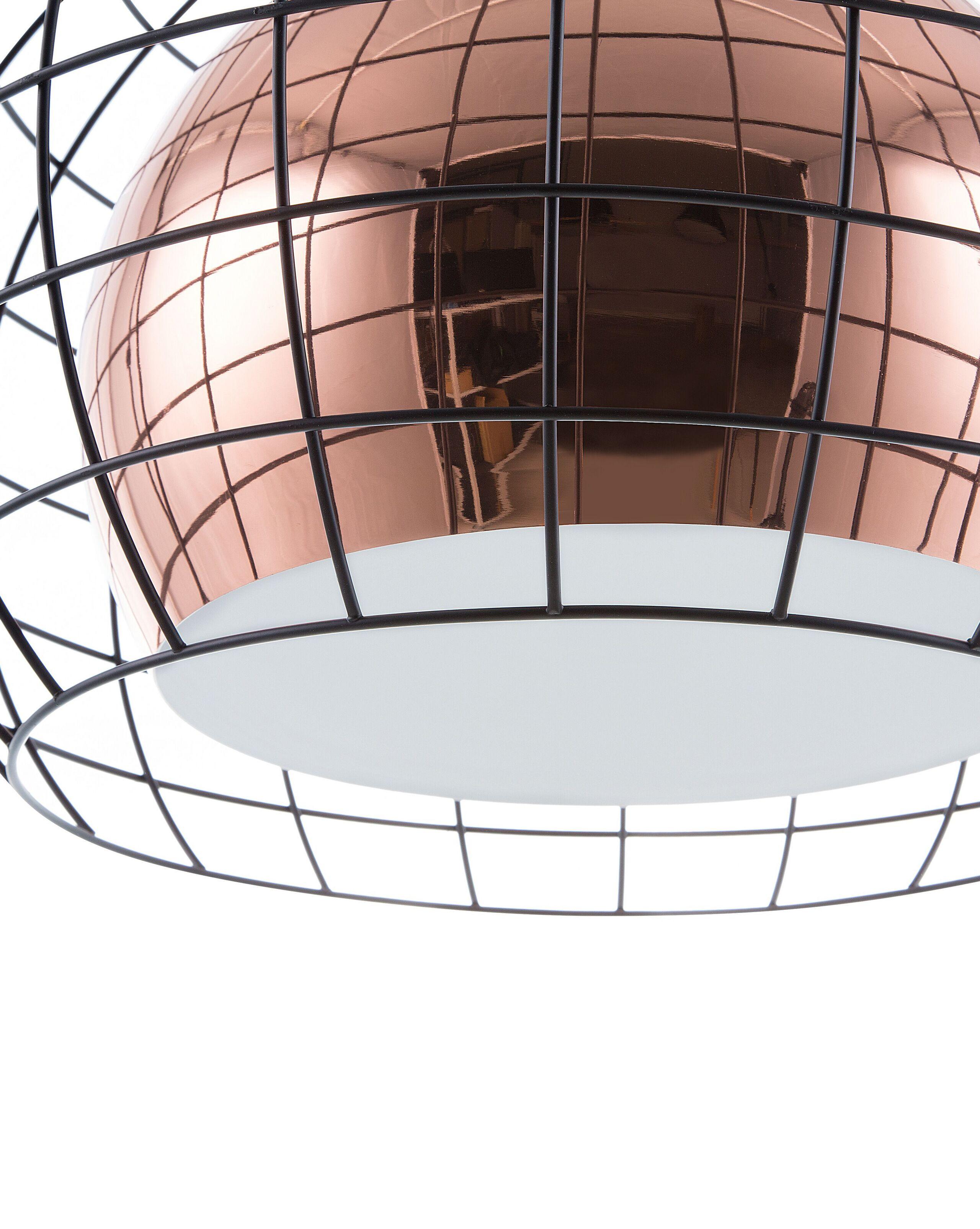 Beliani Lampe suspension en Métal Moderne LIRI  