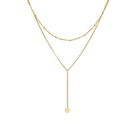 Elli  Collier Femmes Couches Chaîne En Y Boule 