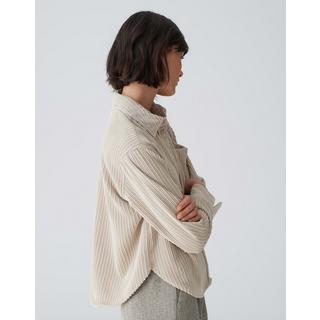 OPUS  Cordbluse Fanki Boxy Silhouette 