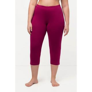 Ulla Popken  Pantalon corsaire longueur 7/8, taille élastique - jusqu'au 68/70 