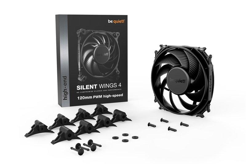 BE QUIET!  ! SILENT WINGS 4 | 120mm PWM Case per computer Ventilatore 12 cm Nero 1 pz 