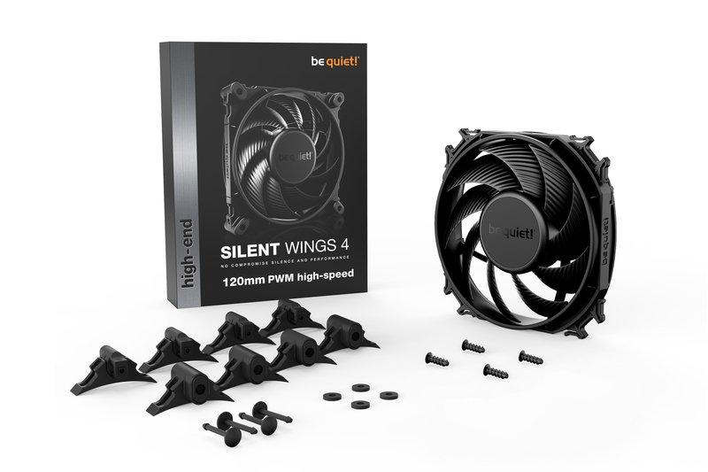 BE QUIET!  ! SILENT WINGS 4 | 120mm PWM Boitier PC Ventilateur 12 cm Noir 1 pièce(s) 