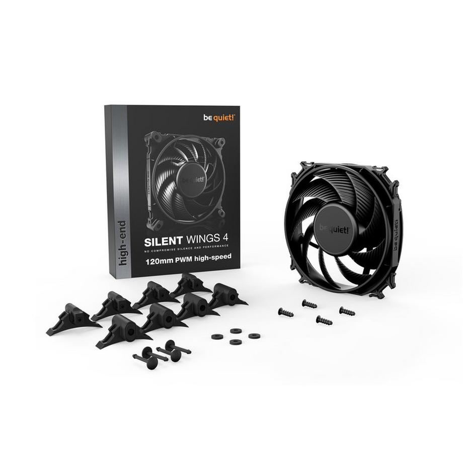 BE QUIET!  ! SILENT WINGS 4 | 120mm PWM Case per computer Ventilatore 12 cm Nero 1 pz 