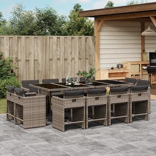 VidaXL Garten essgruppe poly-rattan  