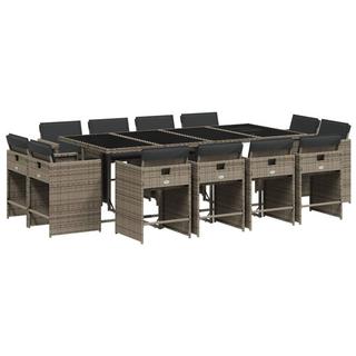 VidaXL Garten essgruppe poly-rattan  