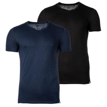 T-Shirt  2er Pack Bequem sitzend-UMTEE-MICHAEL-TUBE-TWOPACK