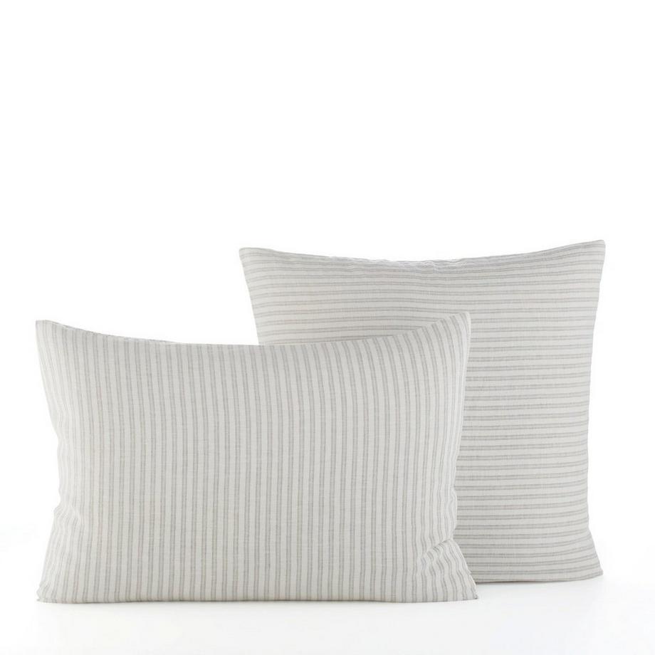 AM.PM Taie d'oreiller Kalaya en lin lavé  