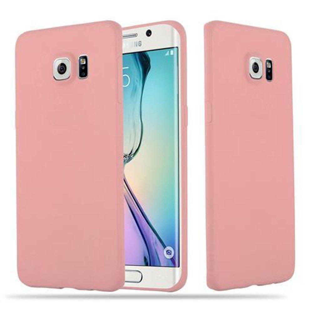 Cadorabo  Hülle für Samsung Galaxy S6 EDGE TPU Silikon Candy 