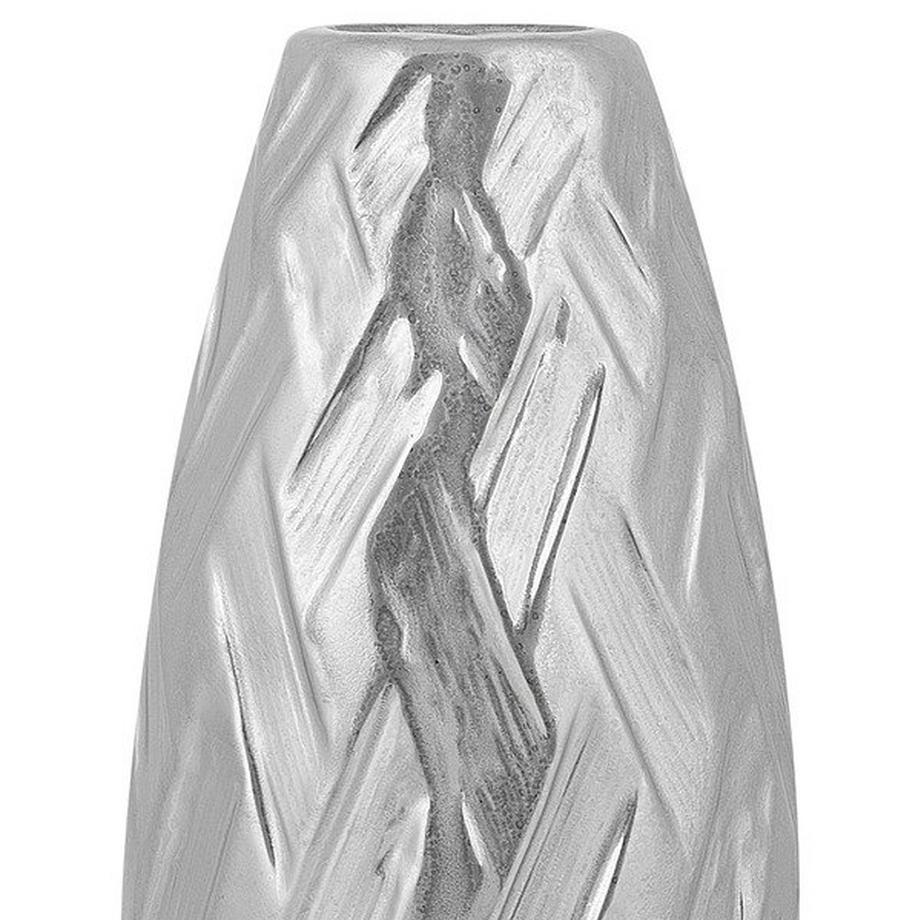 Beliani Vase décoratif en Grès Moderne ARPAD  