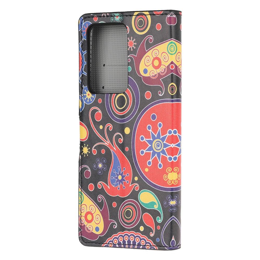 Cover-Discount  Galaxy Note 20 Ultra - Cuir coque Papillon bleu 