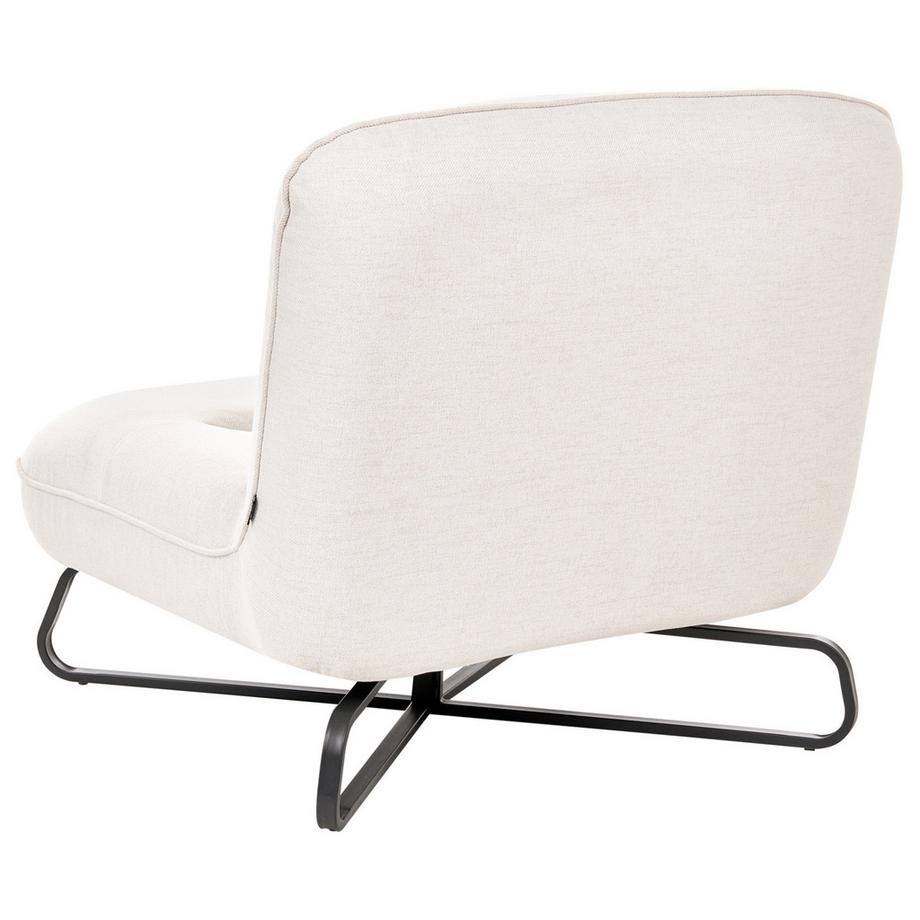 Beliani Fauteuil en Tissu Moderne LINDAL  
