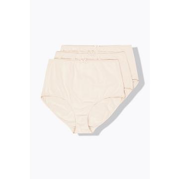 Culottes maxi, lot de 3, couleurs unies