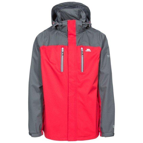 Image of Wooster Jacke, Wasserfest Herren Rot Bunt XXS