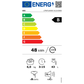 AEG LTR6TL600EX  