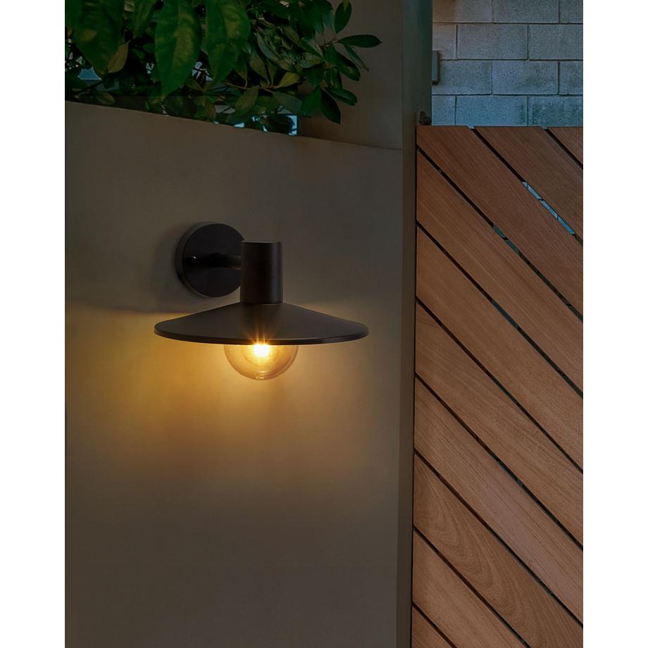 Beliani Applique a per esterni en Alluminio  BARALIA  