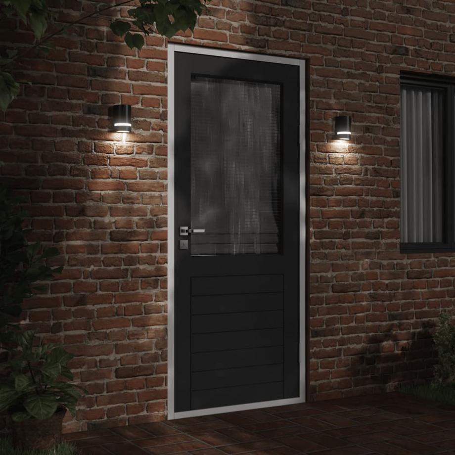 VidaXL Applique murale d'extérieur aluminium  