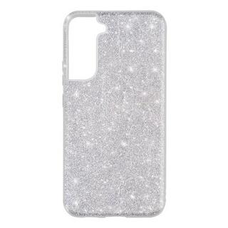 Avizar  Cover Paillette Galaxy S22 Argento 