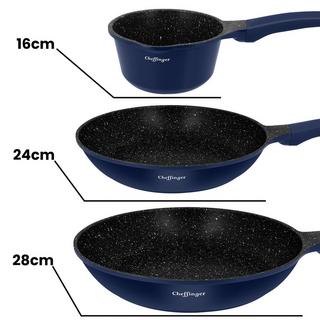 Cheffinger 10-teiliges Kochset mit Induktion  