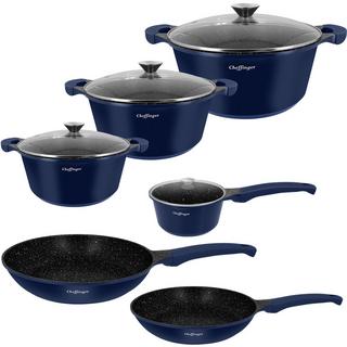 Cheffinger 10-teiliges Kochset mit Induktion  