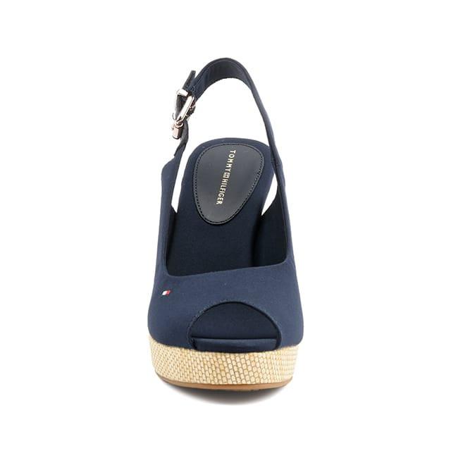 TOMMY HILFIGER  Iconic Elena sling back wedge-39 