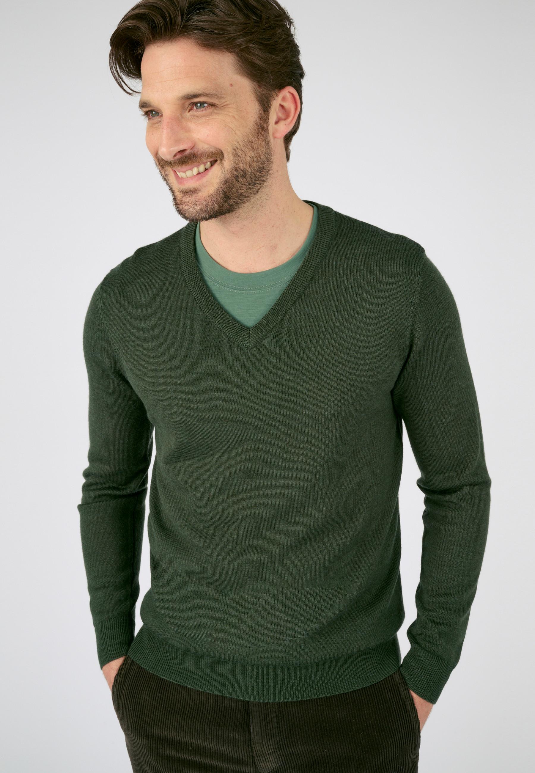 Image of Pullover Mit Thermolactyl. Unisex Grün XL