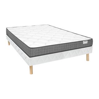 DREAMEA Ensemble sommier + matelas mousse à  mémoire de forme  MULTONE de DREAMEA  