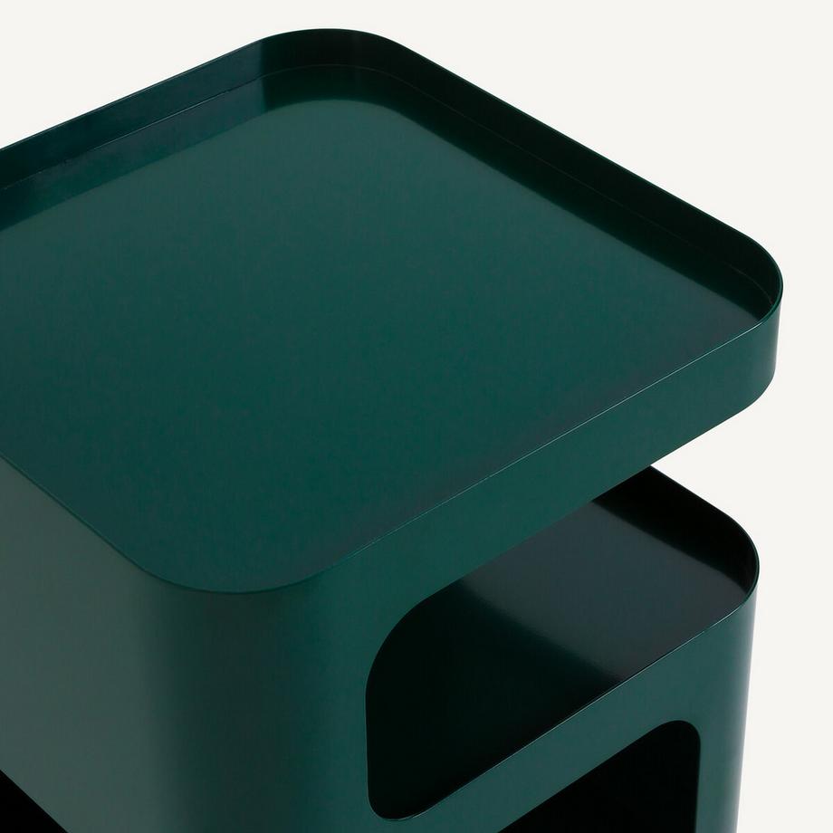 AM.PM Nachttisch Metall Stahl 2 Nischen  