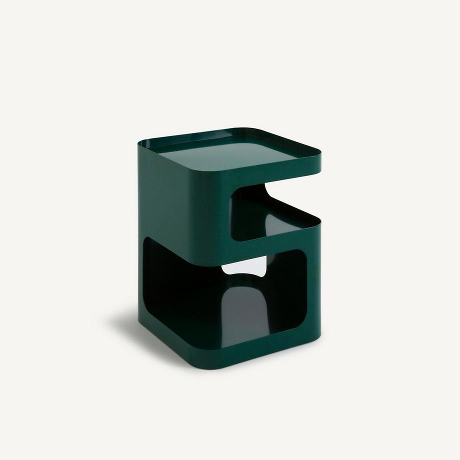 Nachttisch Metall Stahl 2 Nischen