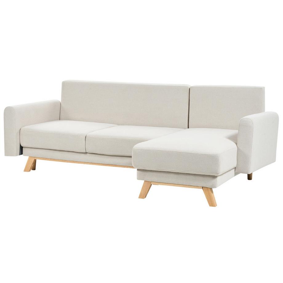 Beliani Ecksofa aus Stoff  SIRO  