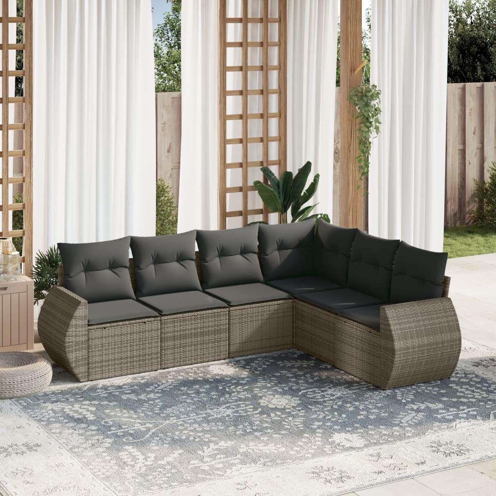 VidaXL Garten sofagarnitur poly-rattan  