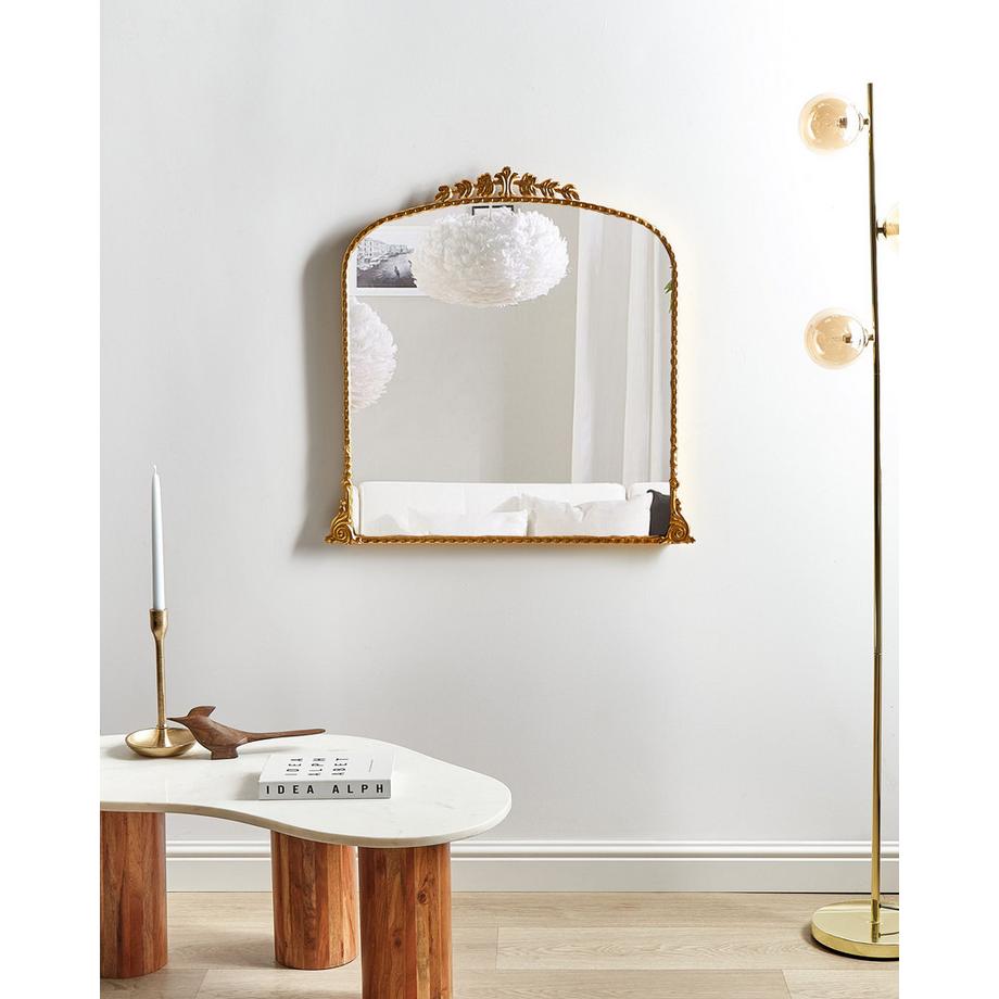 Beliani Miroir en Métal  LIVRY  