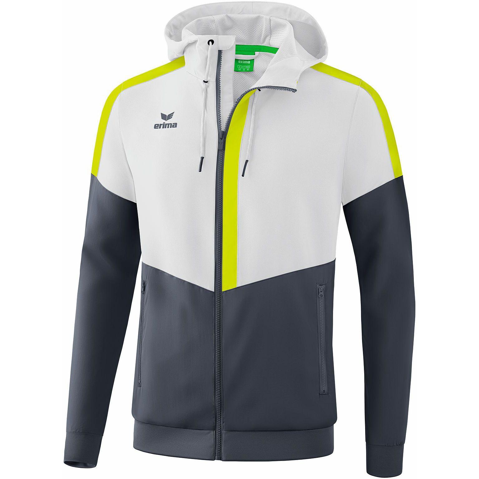 Erima  giacca con cappuccio tracktop quad 