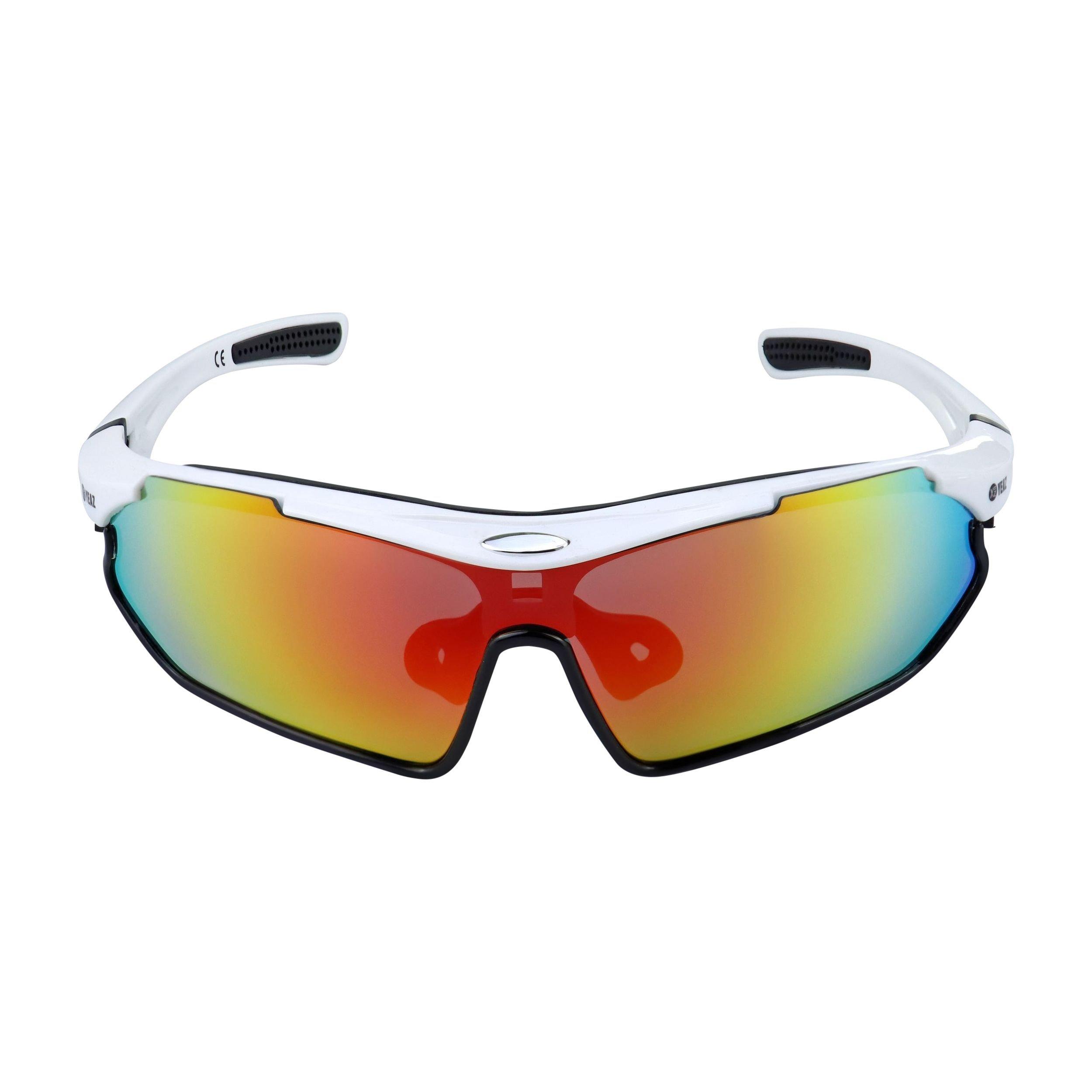 YEAZ  SUNRAY Lunettes de soleil/sport blanc/noir/rouge 