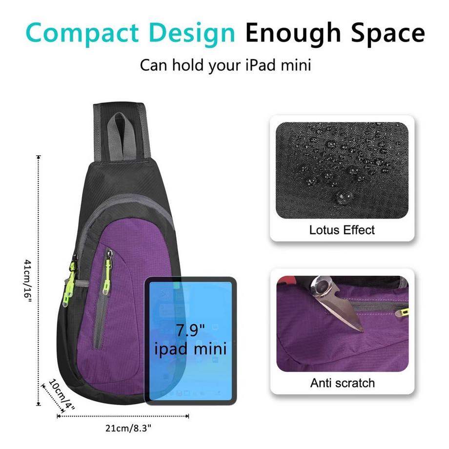 Only-bags.store Sac à bandoulière élégant avec 2 bandoulière large et chaîne détachable Sac pour téléphone portable  