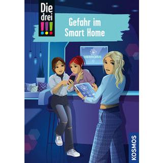 Die drei !!!, 104, Gefahr im Smart Home Erlhoff, Kari; Biber, Ina (Illustrationen) Copertina rigida 