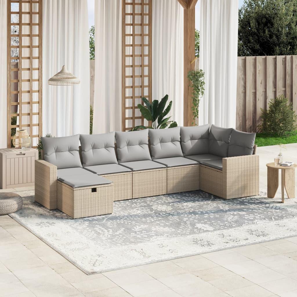 VidaXL Garten sofagarnitur poly-rattan  