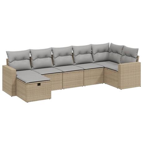 VidaXL Garten sofagarnitur poly-rattan  