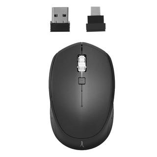 Akashi  Mouse Wireless + Adattatori USB/USB-C 