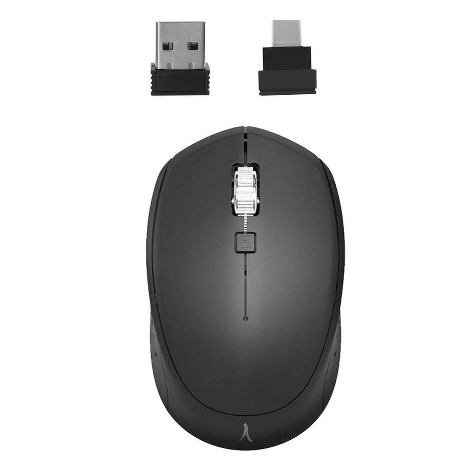 Akashi  Souris Sans Fil + Adaptateurs USB/USB-C 