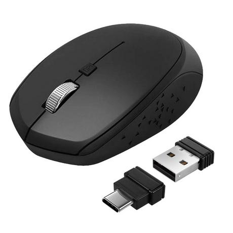 Akashi  Kabellose Maus + USB-C- und USB-Adapter 