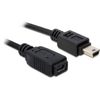 DeLock  82667 câble USB 1 m Noir 