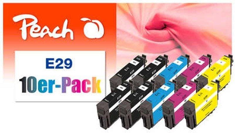 Peach  Tinte Epson No 29 Multi-10-Pack 4x6,2 6x3,8ml 4x bk, 2x c, m, y 