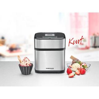 Rommelsbacher Rommelsbacher IM 12 macchina per gelato Gelatiera tradizionale 1,5 L Nero, Acciaio inox  