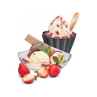 Rommelsbacher Rommelsbacher IM 12 macchina per gelato Gelatiera tradizionale 1,5 L Nero, Acciaio inossidabile  